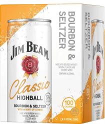 Jim Beam Highball Rtd 12oz Cans (4 pack cans) (4 pack cans)