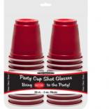 Plastic - Red Solo Shot Cups 2oz 0