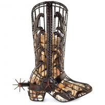 Cork Cage - Cowboy Boot